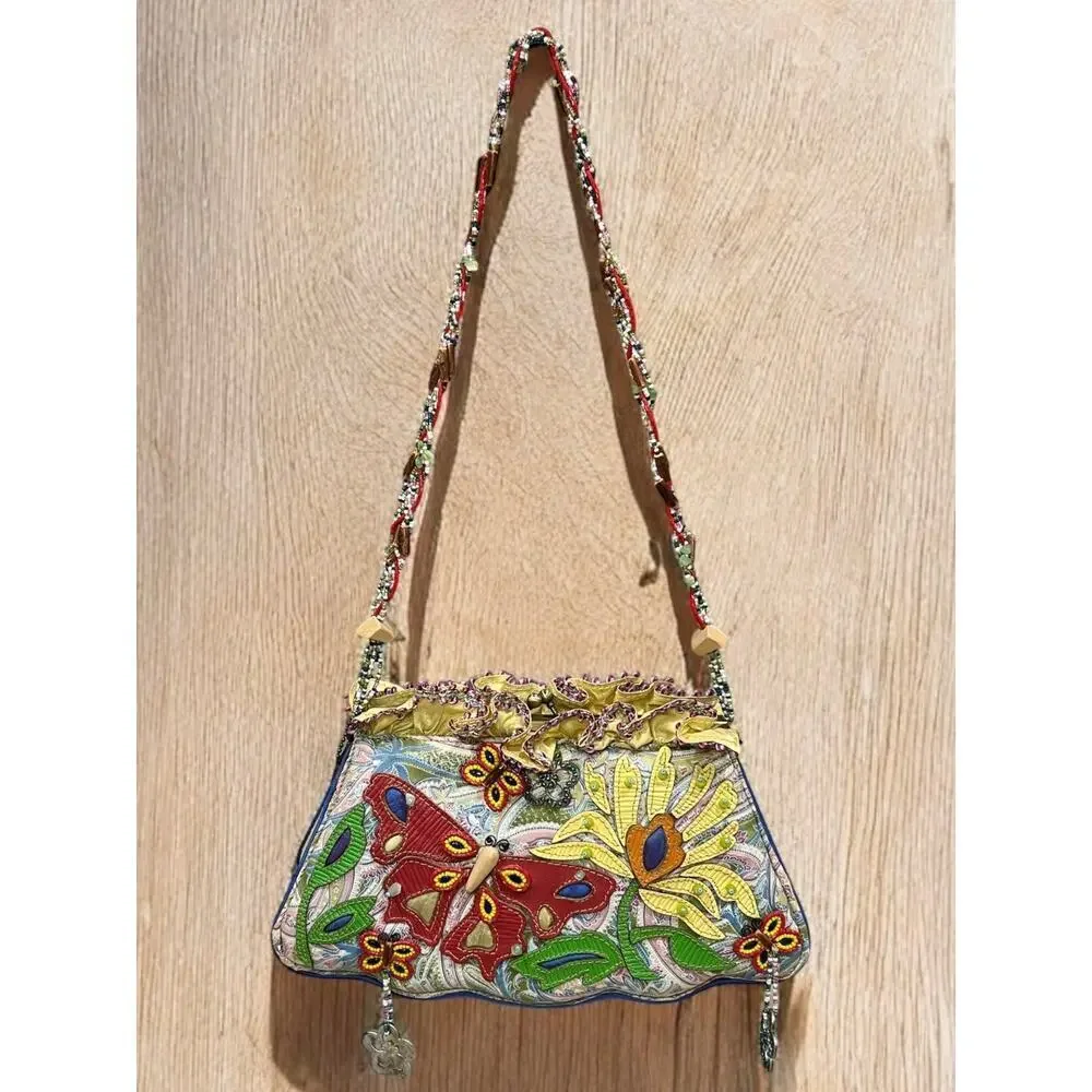 Vintage Mary Frances #954-44 "Damsel" Shoulder Bag - Picture 13 of 13